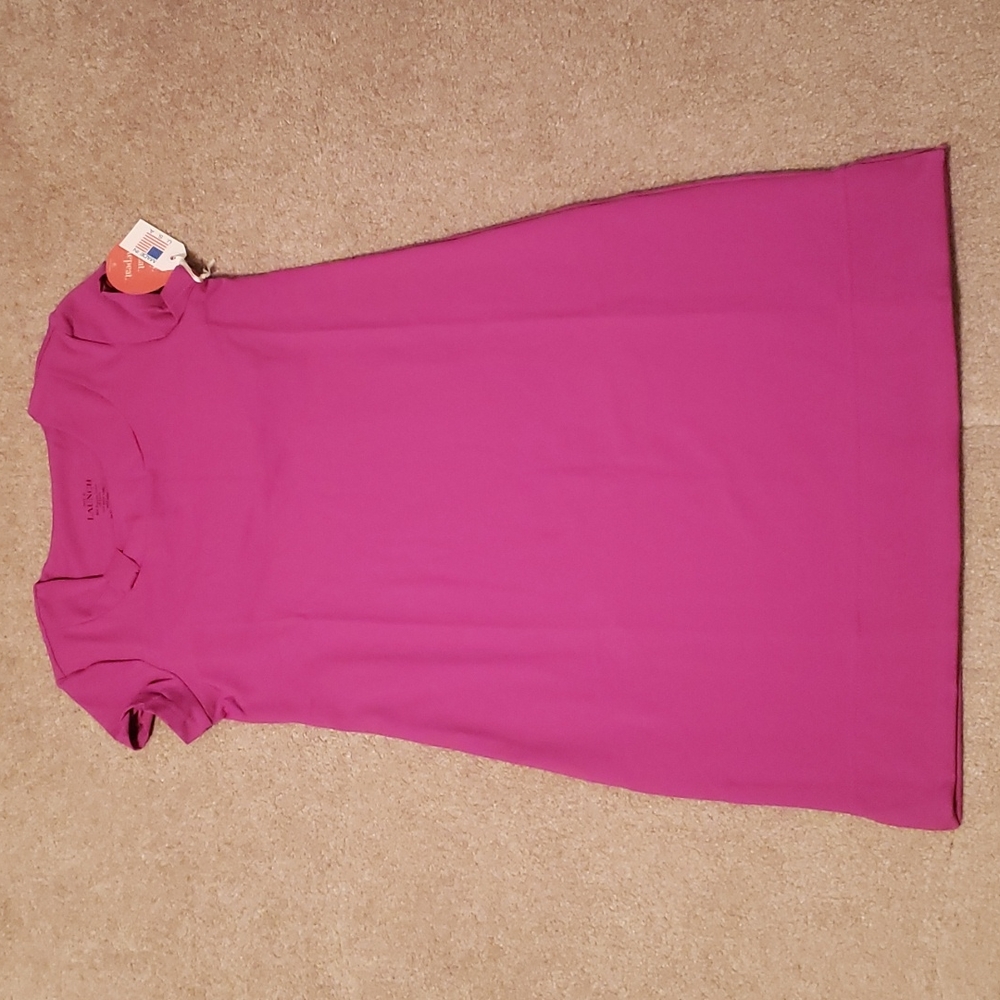 NWT Out 2 Launch Women's Magenta Knot Dress and Shorts 2 Piece Golf Set